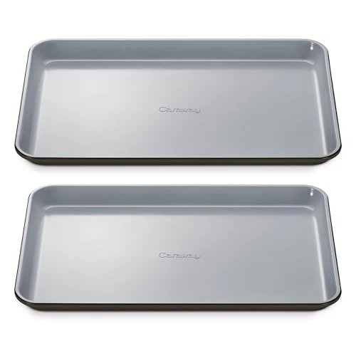 Crafted Non Stick Ceramic Medium Baking Sheet Duo 2 Count Efficient