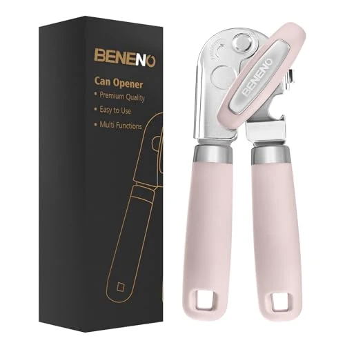 Enhanced Heavy Duty Hand Can Opener Manual with Magnet Minimalist