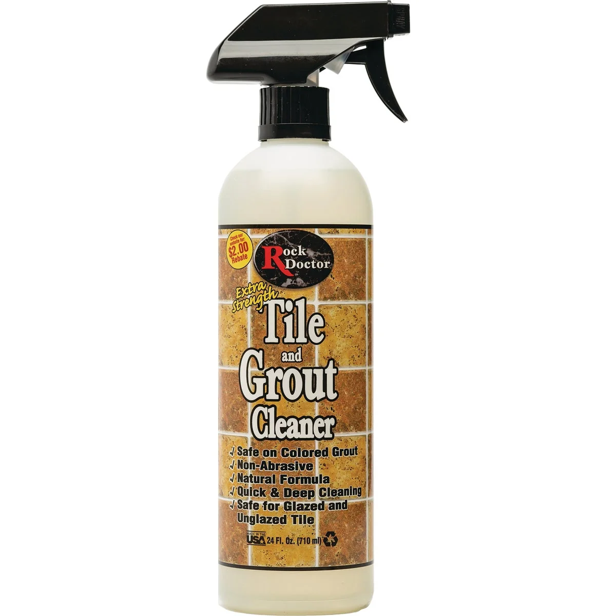 Elegant Rock Doctor 24 Oz. Tile Grout Cleaner Professional