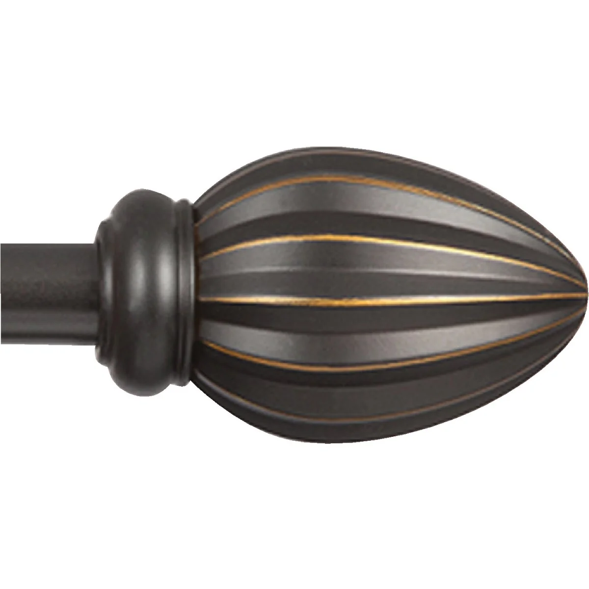 Top-Quality Kenney Fast Fit Bailey 66 In. To 120 In. 5 8 In. Oil Rubbed Bronze Curtain Rod Enhanced