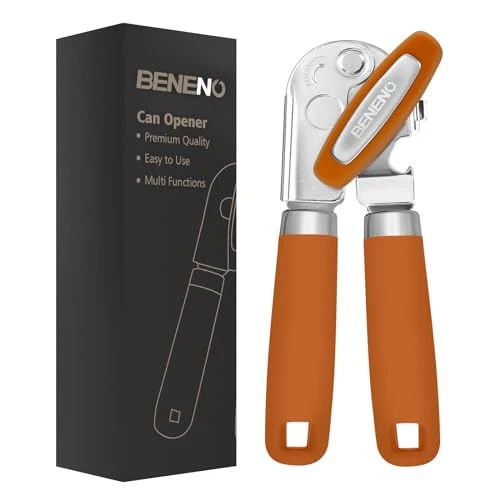Top-Quality Heavy Duty Hand Can Opener Manual with Magnet Lid Remover Advanced