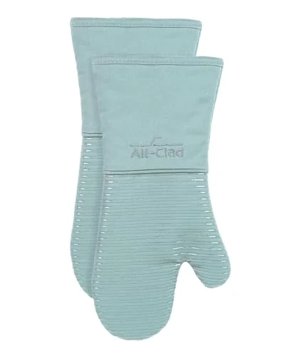 Easy-to-Use Silicone Oven Mitts 2 Count World-Class