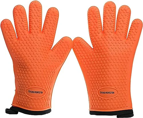 Modern S Silicone Smoker BBQ Gloves 2 Count User-Friendly