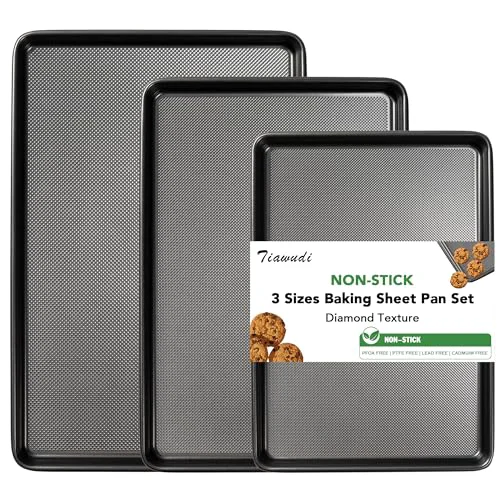 Verified Baking Sheet Pan Set 3 Count Functional