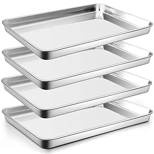 Expertly Made Baking Sheet Pan 4 Count Smart