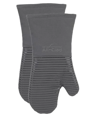 Quality Silicone Oven Mitts 2 Count High-Performance