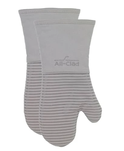 Consistent Silicone Oven Mitts 2 Count Secure