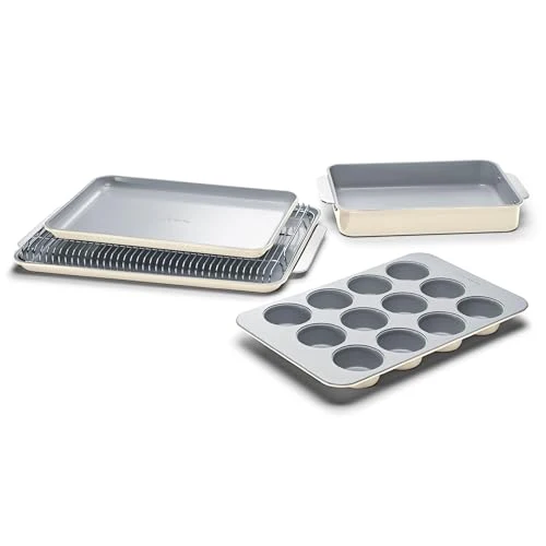 Convenient 5-Piece Non-Stick Ceramic Bakeware Set 5 Count Proven