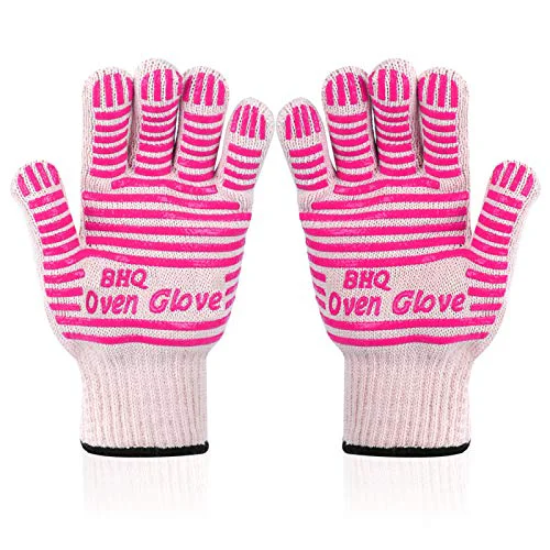 Long-Lasting Extreme Heat Resistant Oven Gloves Effective