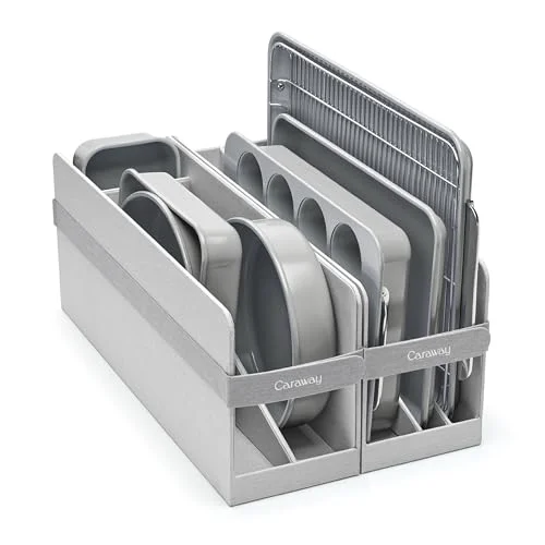 Elite 11-Piece Non-Stick Ceramic Bakeware Set Consistent