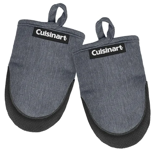 Easy-to-Use Cuisinart Mini Oven Mitts 2 Count Natural