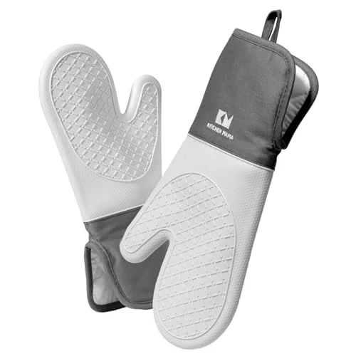 Authentic UltraShield Silicone Oven Mitts 2 Count Flexible