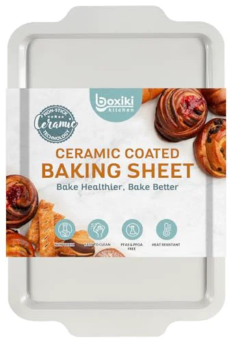 Smooth Nonstick Ceramic Jelly Roll Pan Convenient