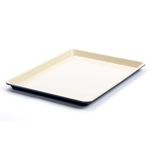 Practical 18 x 13 Ceramic Nonstick Half Cookie Sheet Authentic