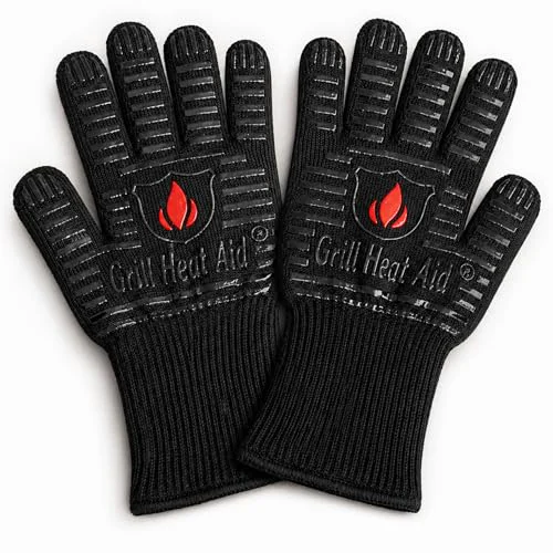 Original Grill Gloves Heat Proof for Grilling 932°F BBQ Pitmasters 2 Count Functional