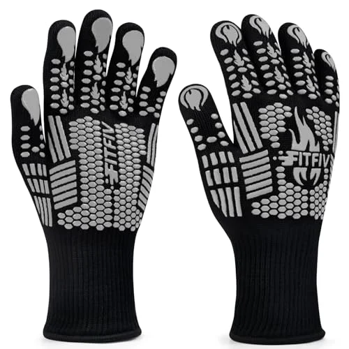 Certified BBQ Gloves Oven Gloves 2 Count Unique