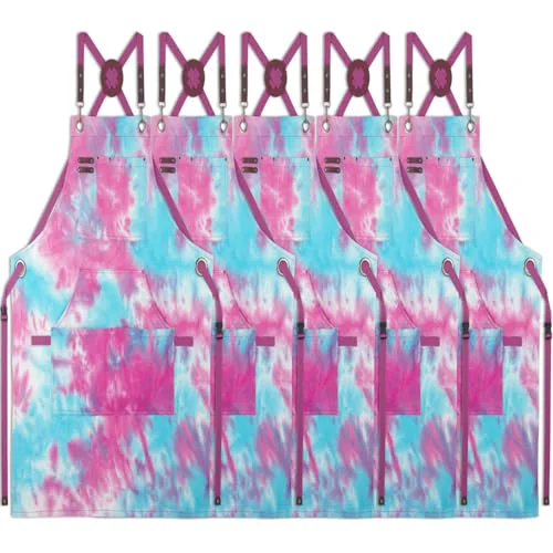 Unique 5 Pack Kitchen Apron High-Performance