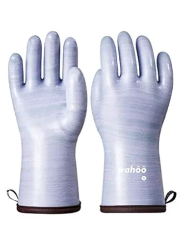 Functional LANON Wahoo Liquid Silicone Oven Mitts Selected