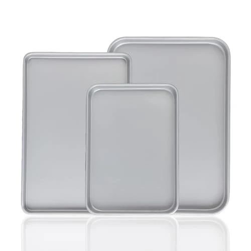 Classic 3 Piece Nonstick Baking Pans Set of 3 3 Count High-End