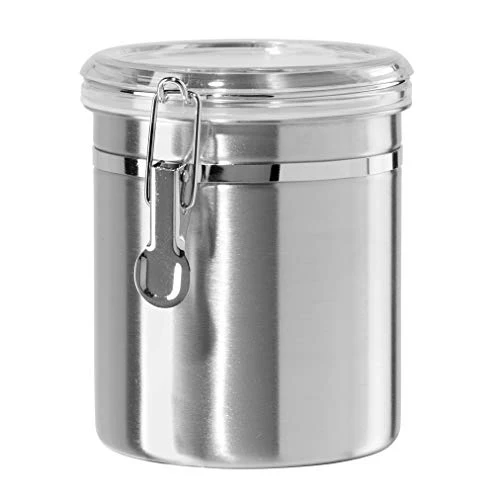 Proven Stainless Steel Kitchen Canister 52 fl oz Comfortable