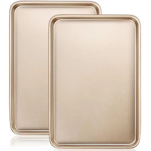 Expertly Made Baking Sheet Pan Set of 2 Natural