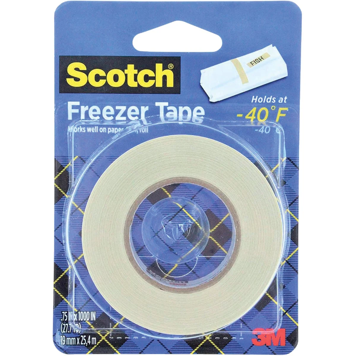 Genuine 3M Scotch 3 4 In. x 1000 In. zer Tape Top-Quality