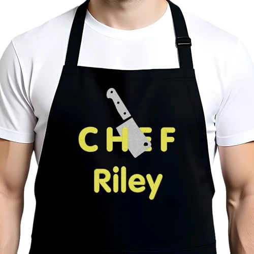 Advanced Personalized Chef Apron for Men Smooth