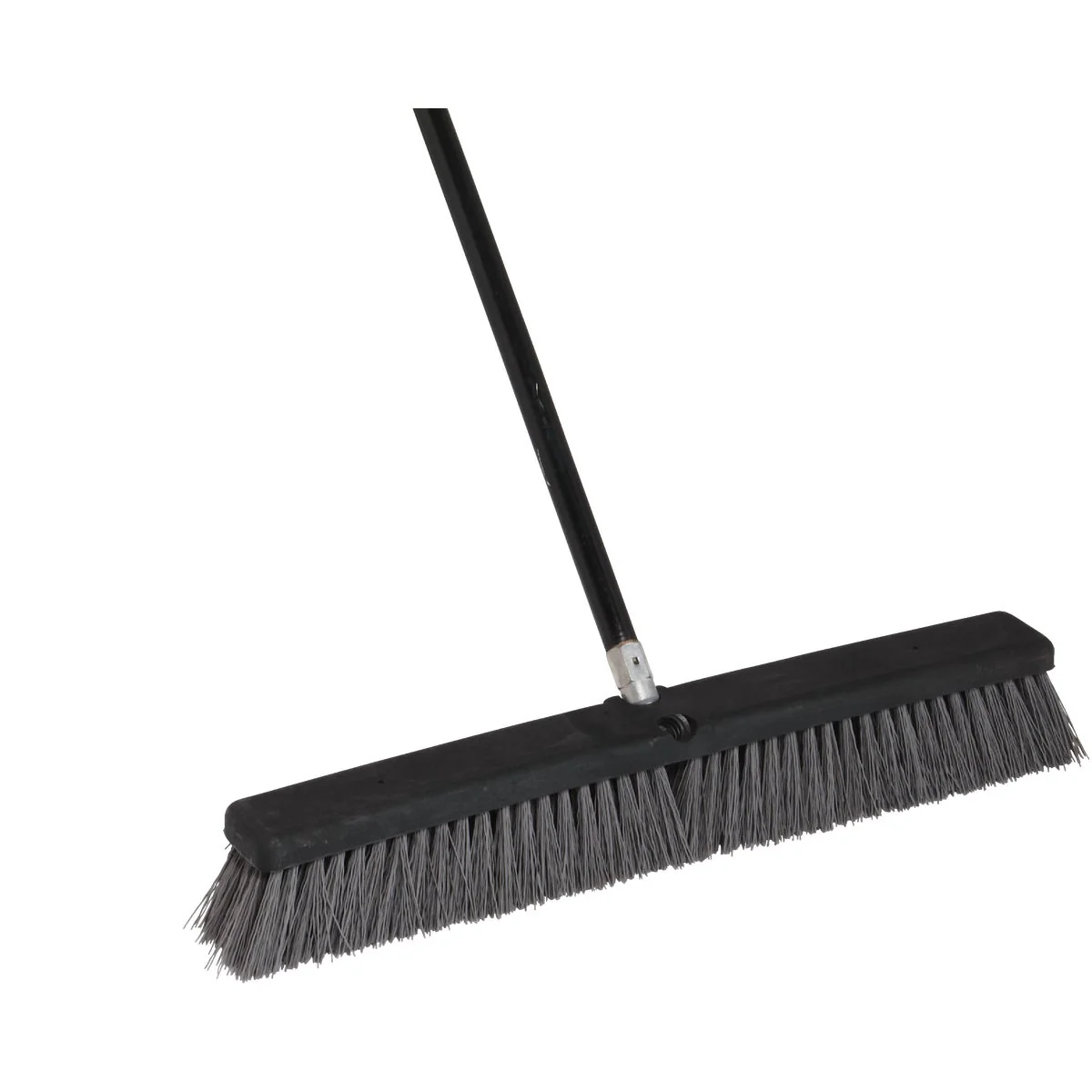 Trendy Do it 24 In. W. x 60 In. L. Metal Handle Heavy-Duty Synthetic Sweep Push Broom Premium