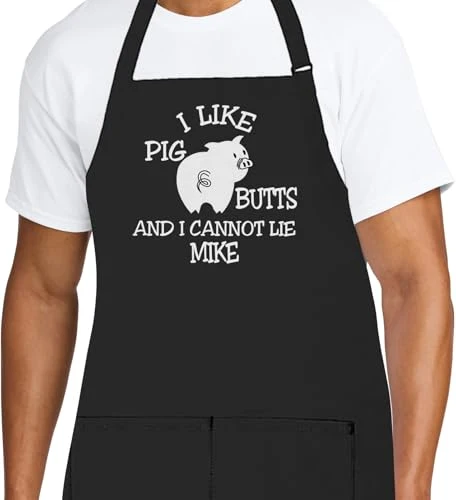 Comfortable Personalized Chef Apron for Men Clean