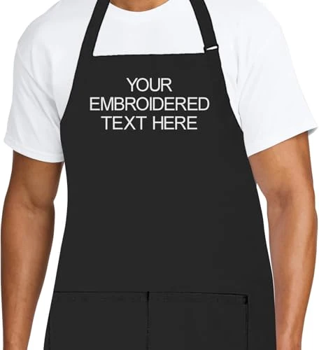 Verified Personalized Chef Apron for Men Detailed