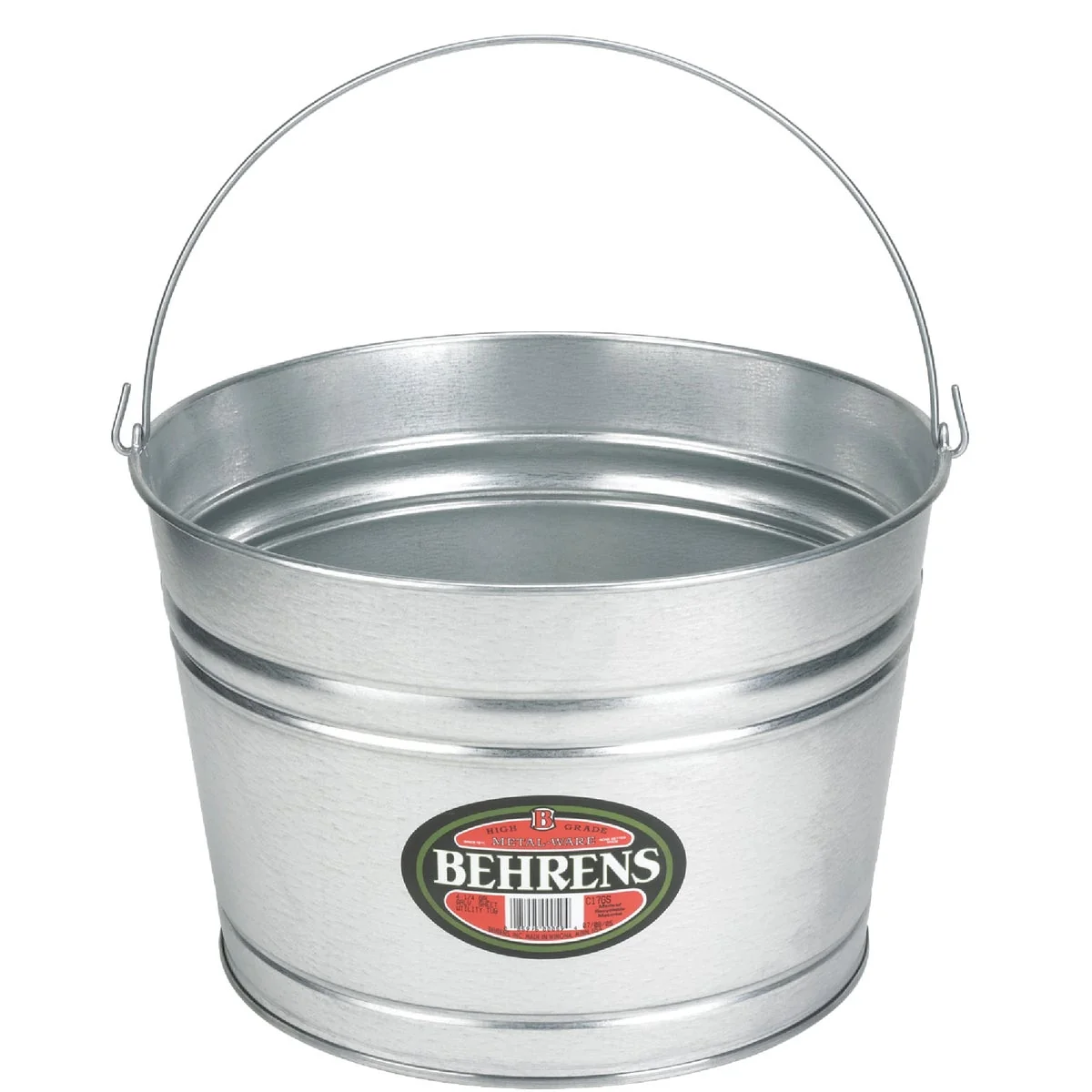 Verified Behrens 4.25 Gal. Galvanized Steel Pail Proven