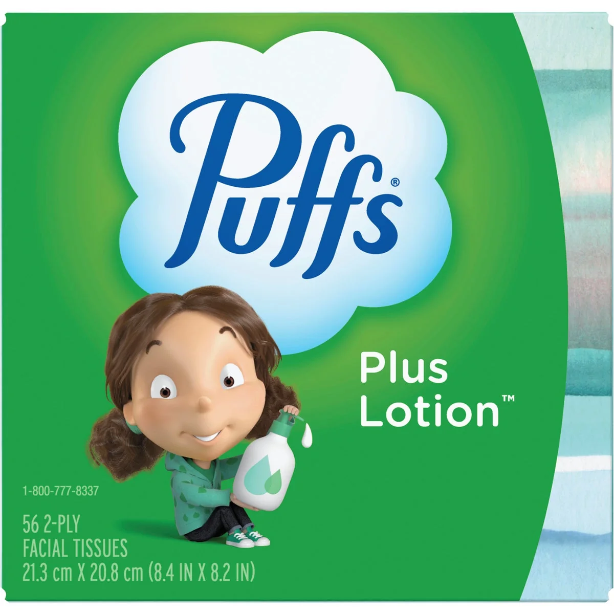 High-End Puffs Plus Lotion Facial Tissue 56-Count Reliable