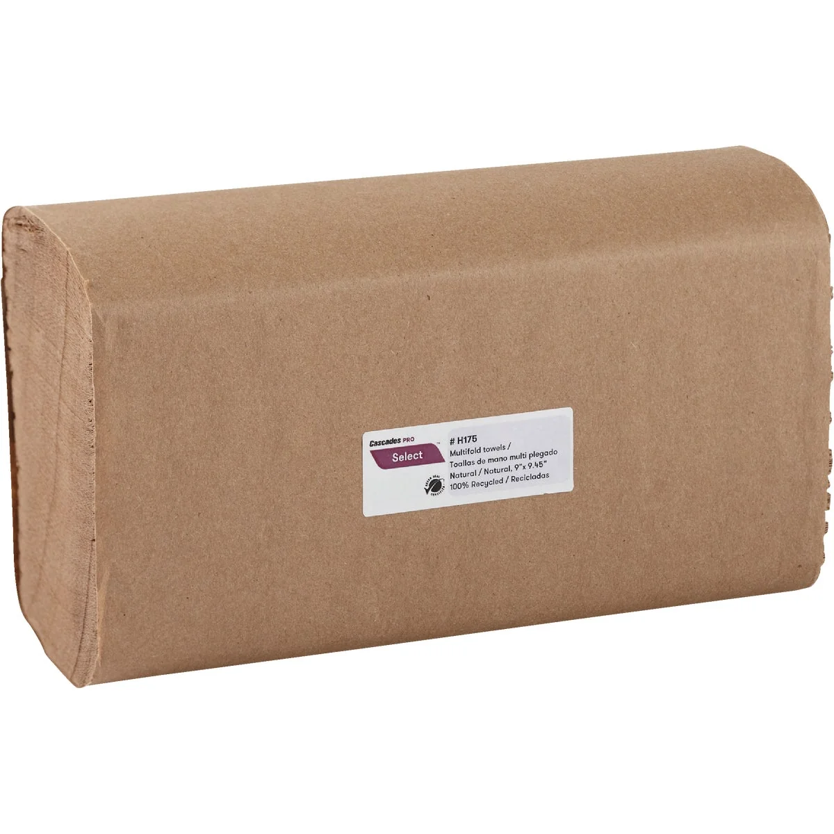 Traditional Cascades Pro Select Multi-Fold Natural Hand Towel 16-Count Top-Quality