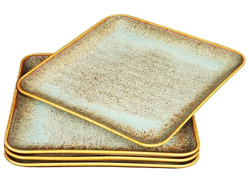 Effective Ceramic Dinner Plates Dish Set 4 Count Optimized