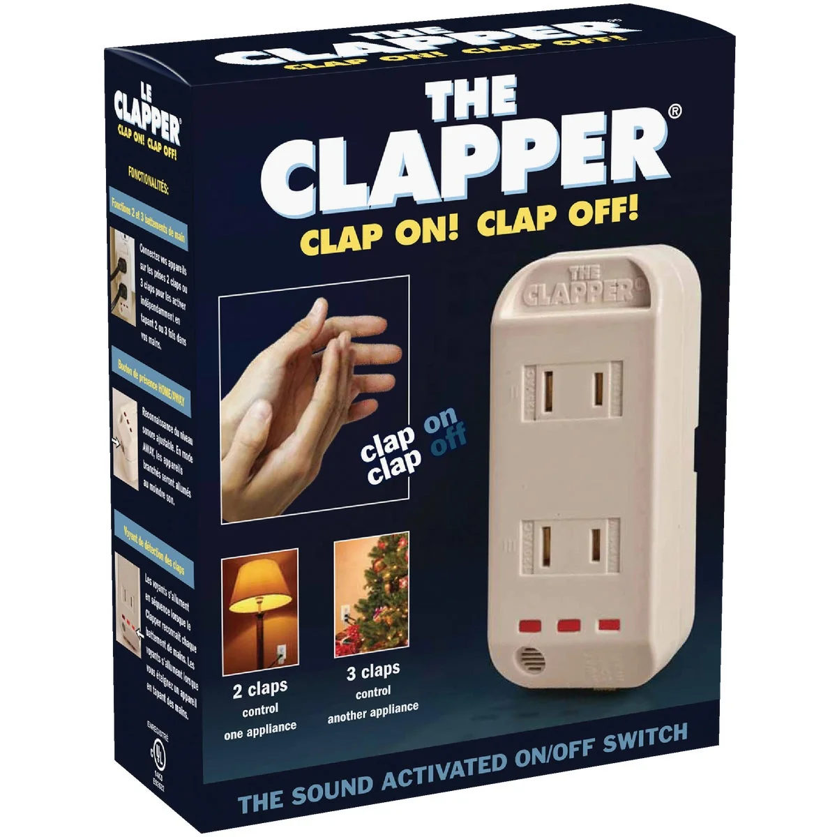 Smooth The Clapper Sound Activated Switch User-Friendly