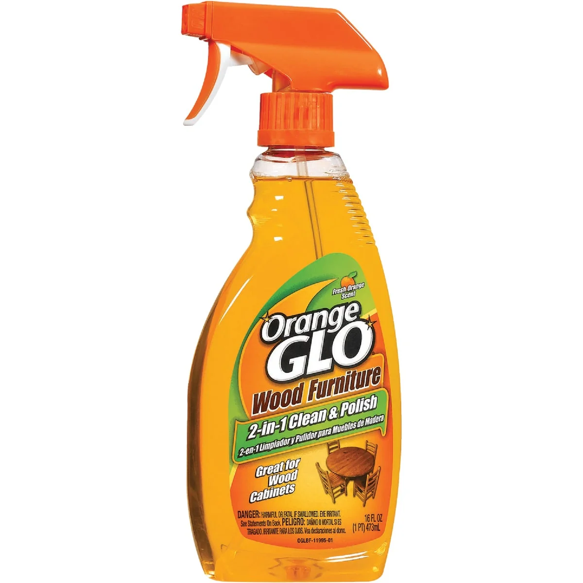 Reliable Orange Glo 16 Oz. Wood Furniture Cleaner Polish Detailed