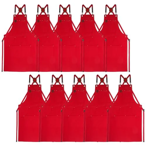 Durable 10 Pack Kitchen Apron Trusted