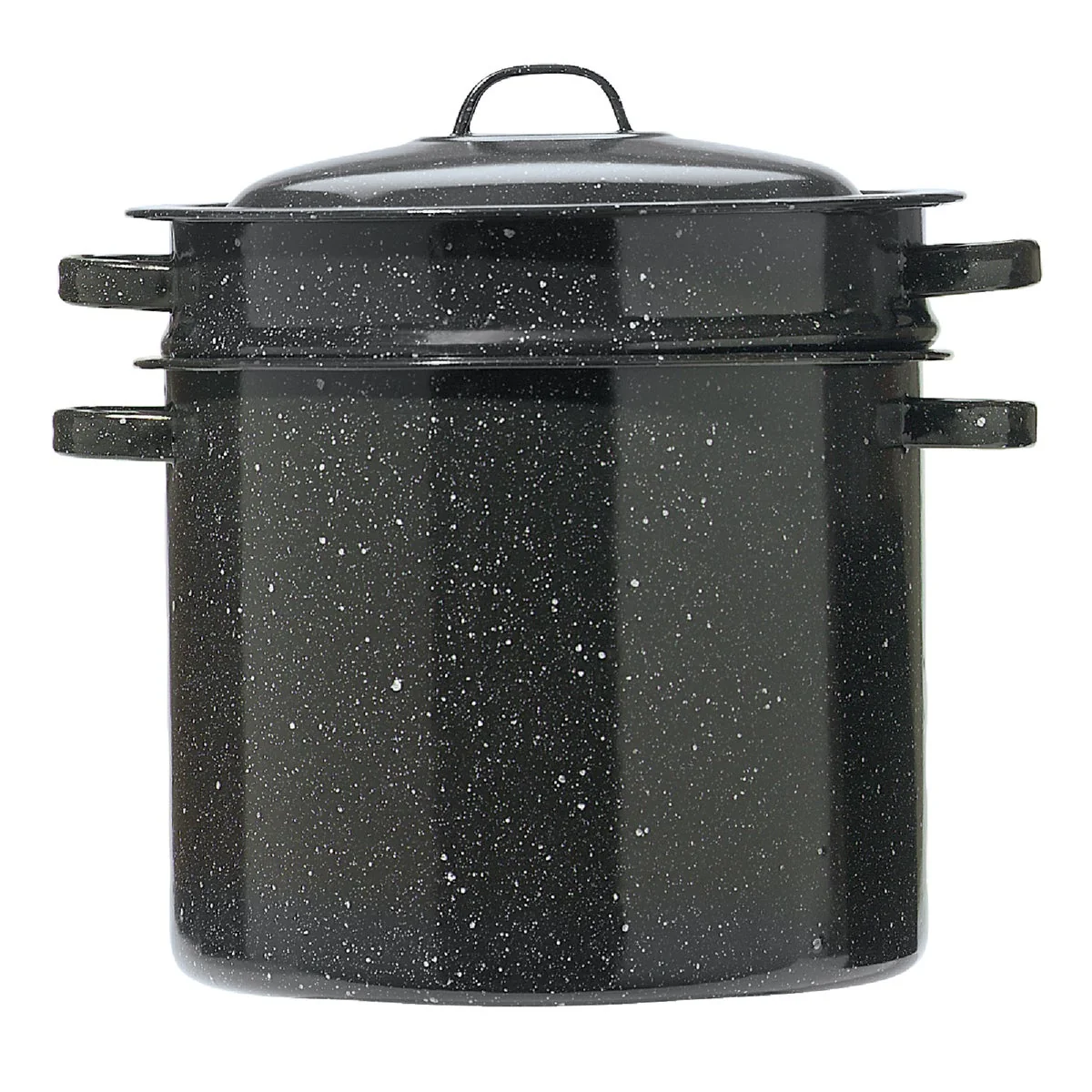 Exclusive GraniteWare 7.25 Qt. Black Blancher High-Quality