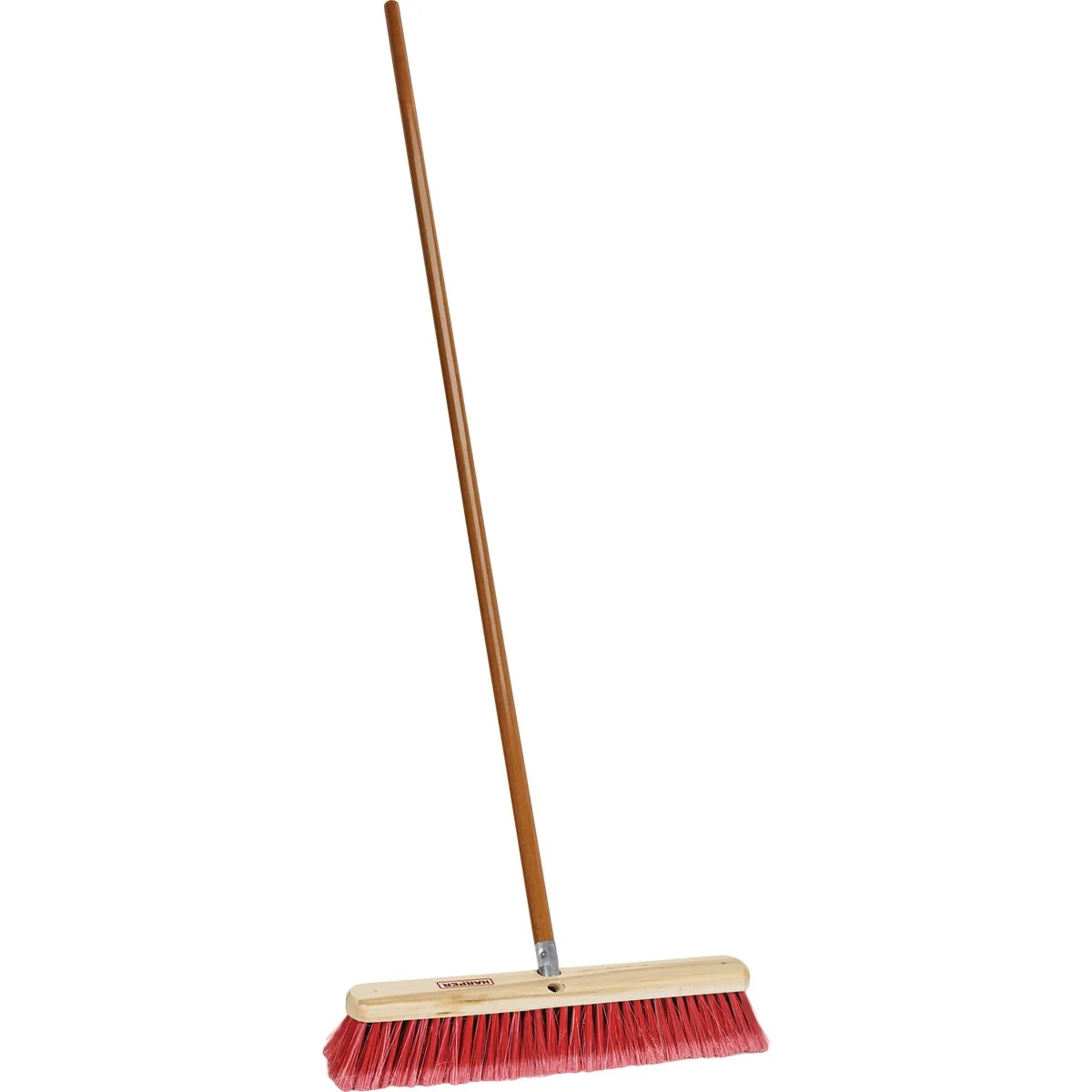 Reliable Harper 24 In. Red Bordered Indoor Outdoor Block Push Broom First-Class