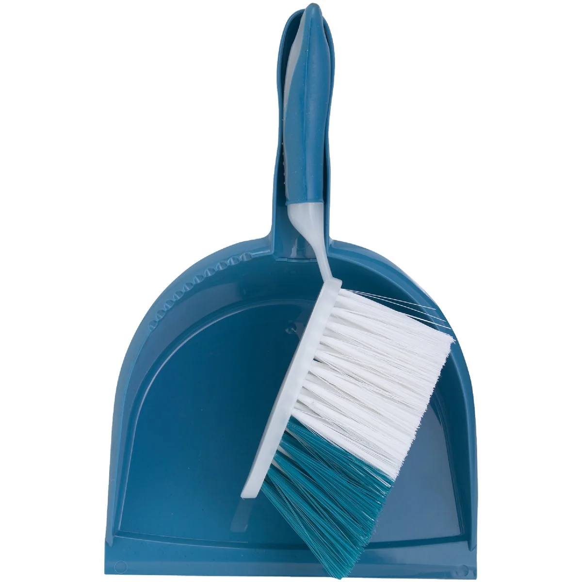 Versatile Blue Plastic Dust Pan Brush Set Carefully Designed