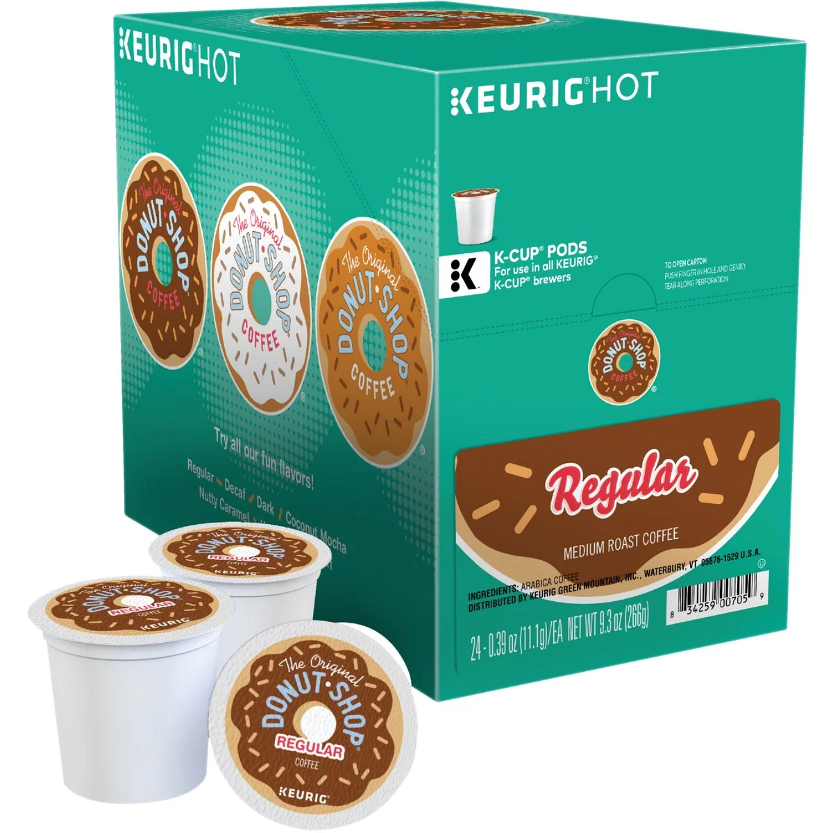Optimized Keurig The Donut Shop Regular K-Cup 24-Pack Enhanced