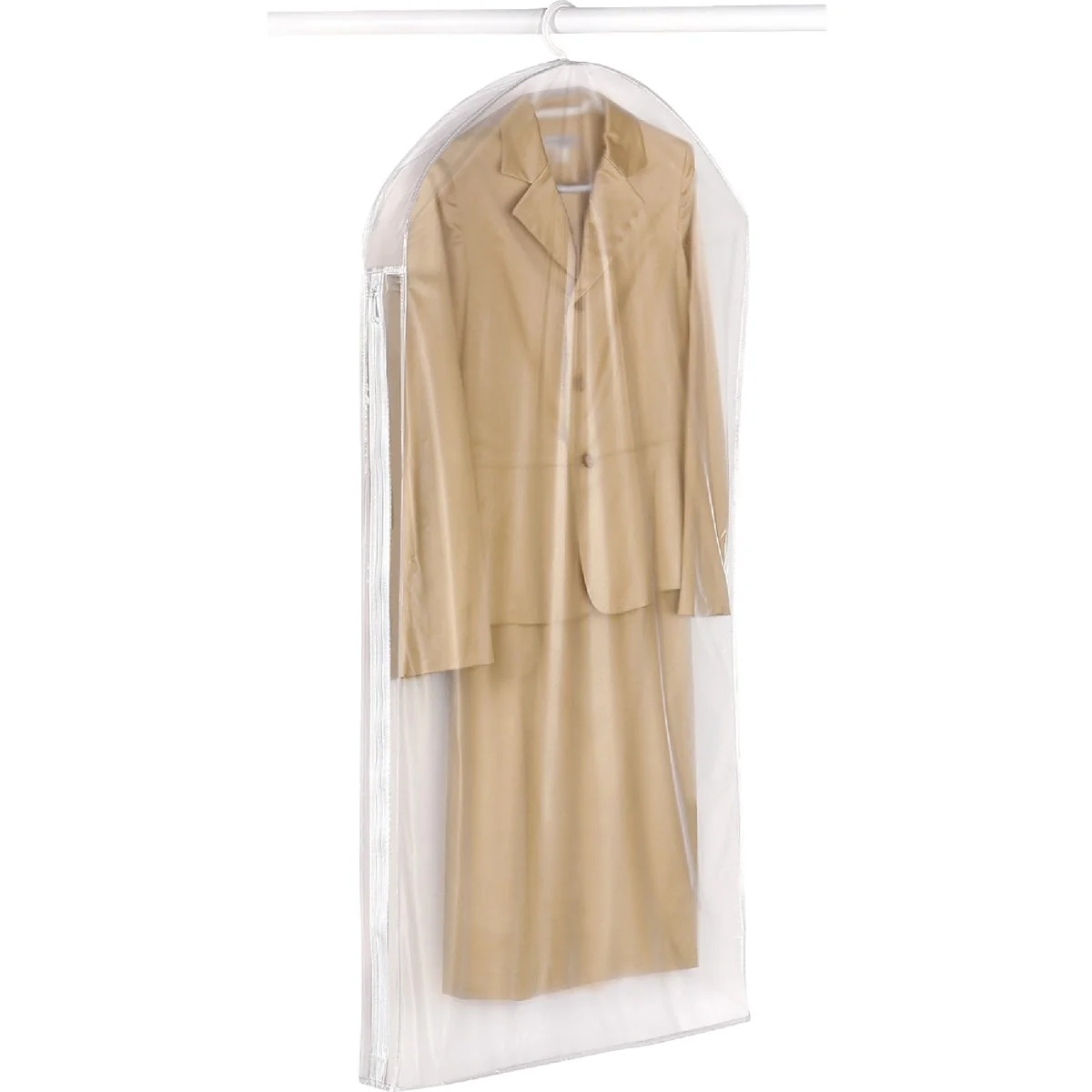 Natural Whitmor 3-Garment 28 In. x 48 In. Clothes Storage Bag Sophisticated