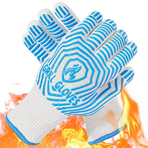 Easy-to-Use BBQ Gloves Oven Gloves 1472℉ Extreme Heat Resistant 2 Count Effective