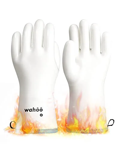 Traditional LANON Wahoo Liquid Silicone Oven Mitts Dependable