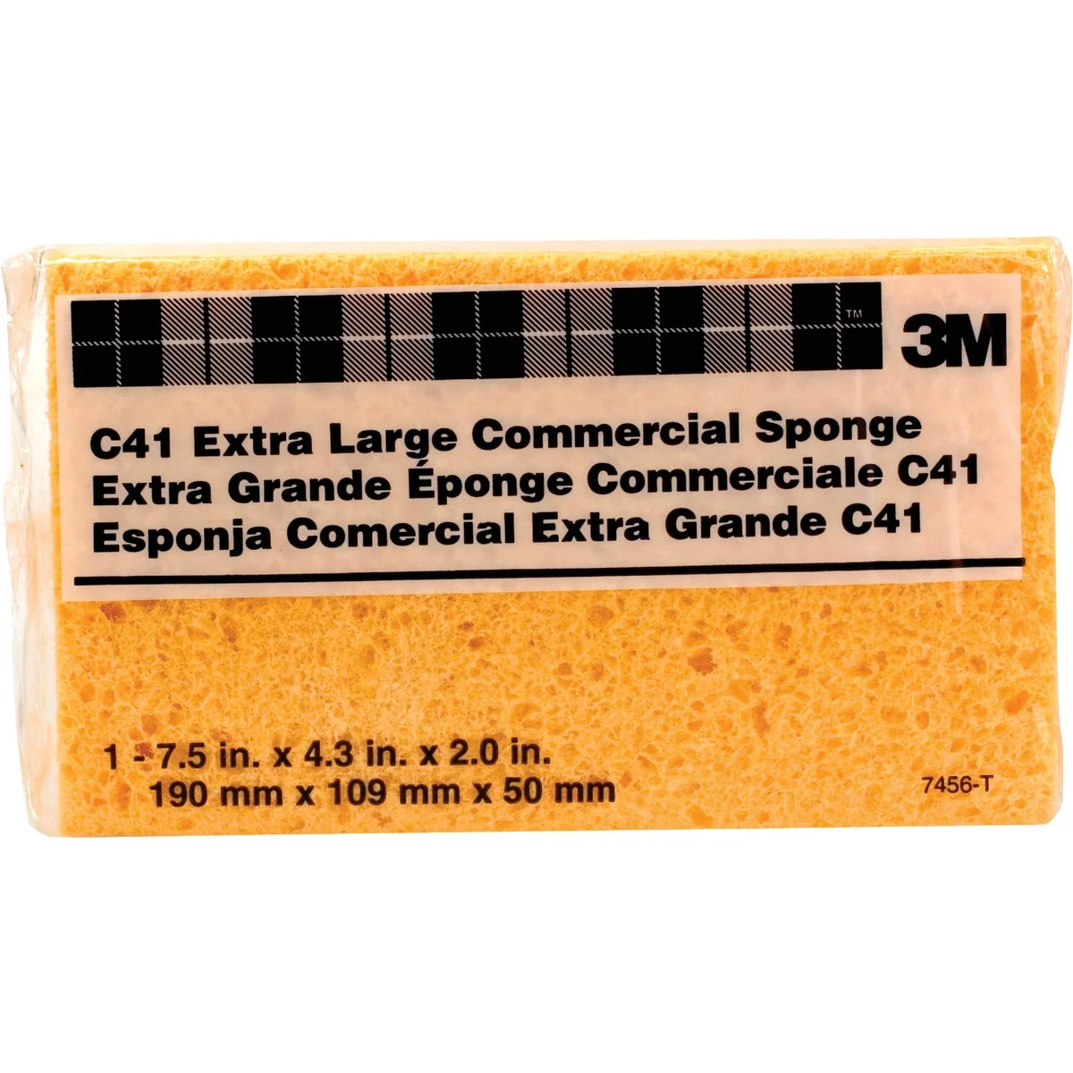 Convenient 3M 7.5 In. x 4.3 In. Yellow Sponge Stylish