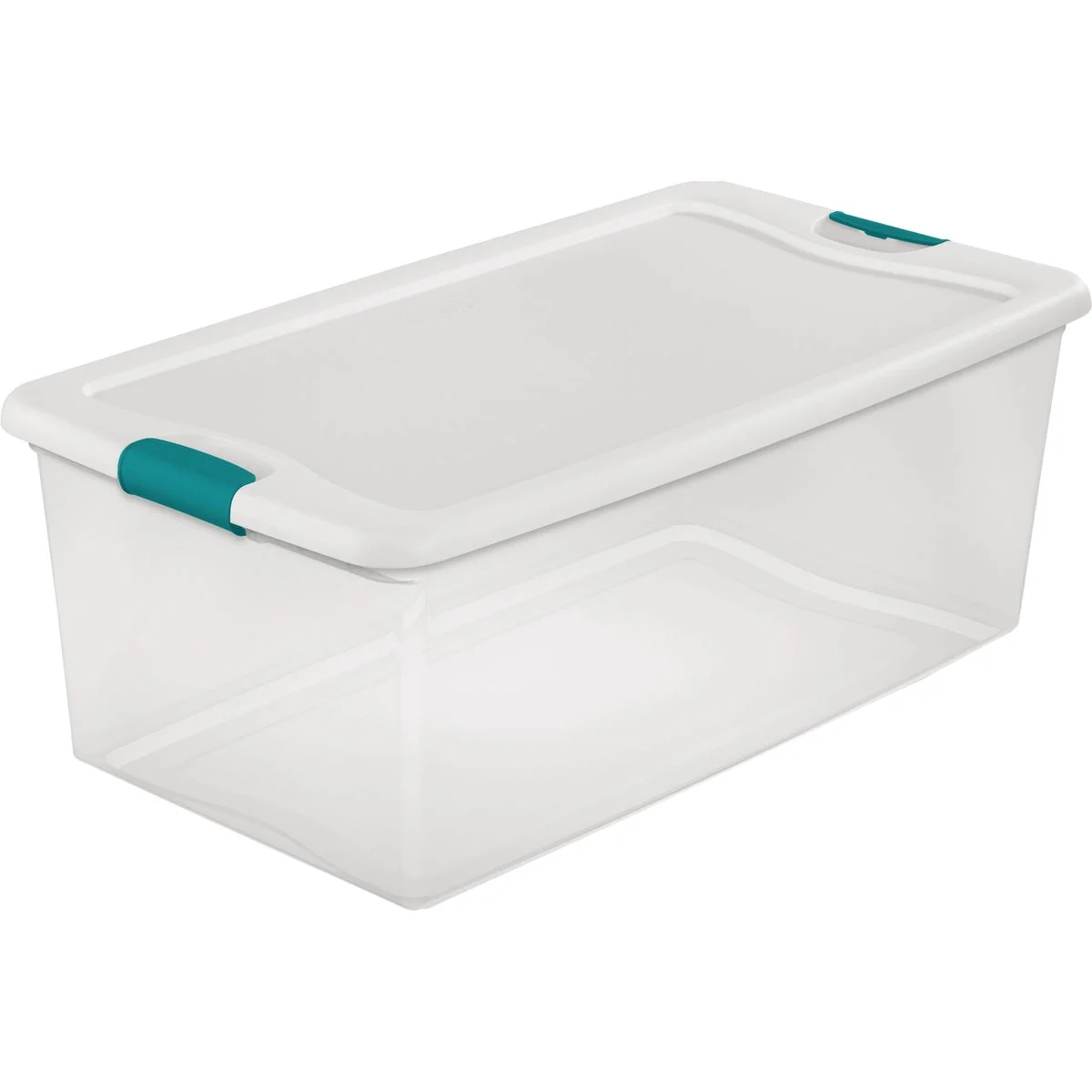 Refined Sterilite 106 Qt. White Latching Storage Tote Breathable