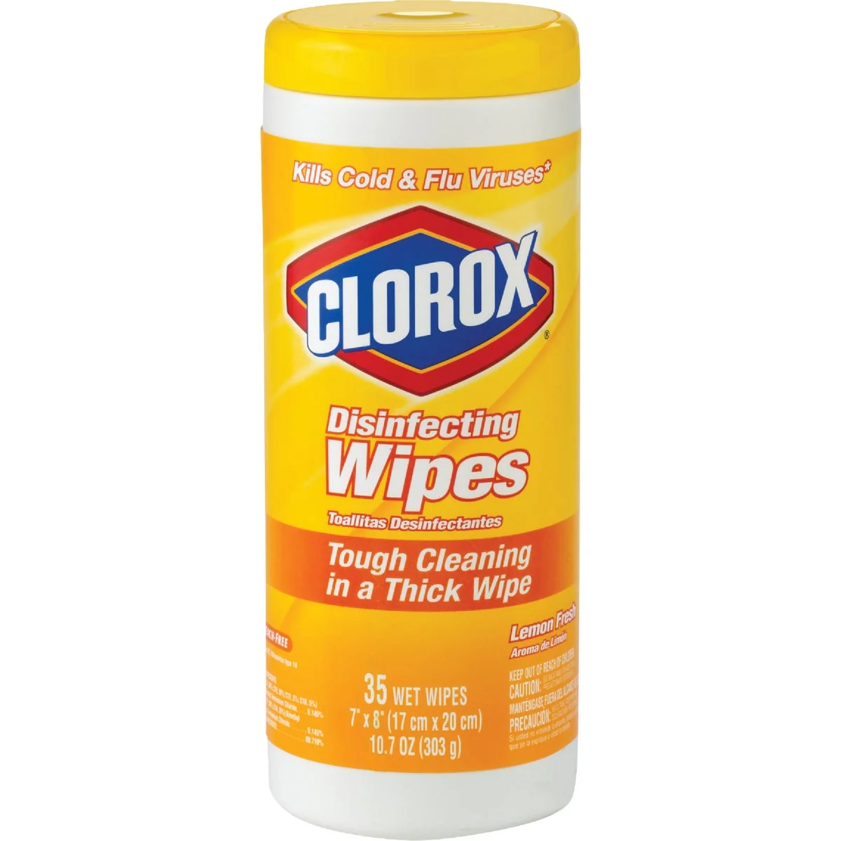 Trusted Clorox Lemon Disinfecting Cleaning Wipes Tub 35-Count Artisan
