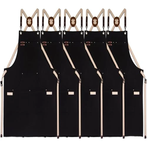 Sophisticated 5 Pack Kitchen Apron 5 Count Certified