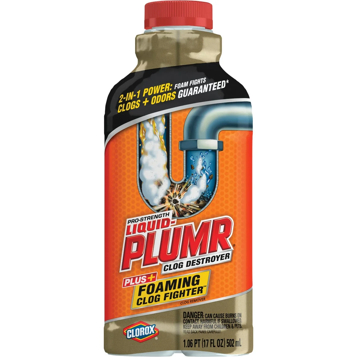 Specialty Liquid-Plumr Slow Flow Fighter 17 Oz. Foaming Liquid Drain Opener Cleaner Efficient
