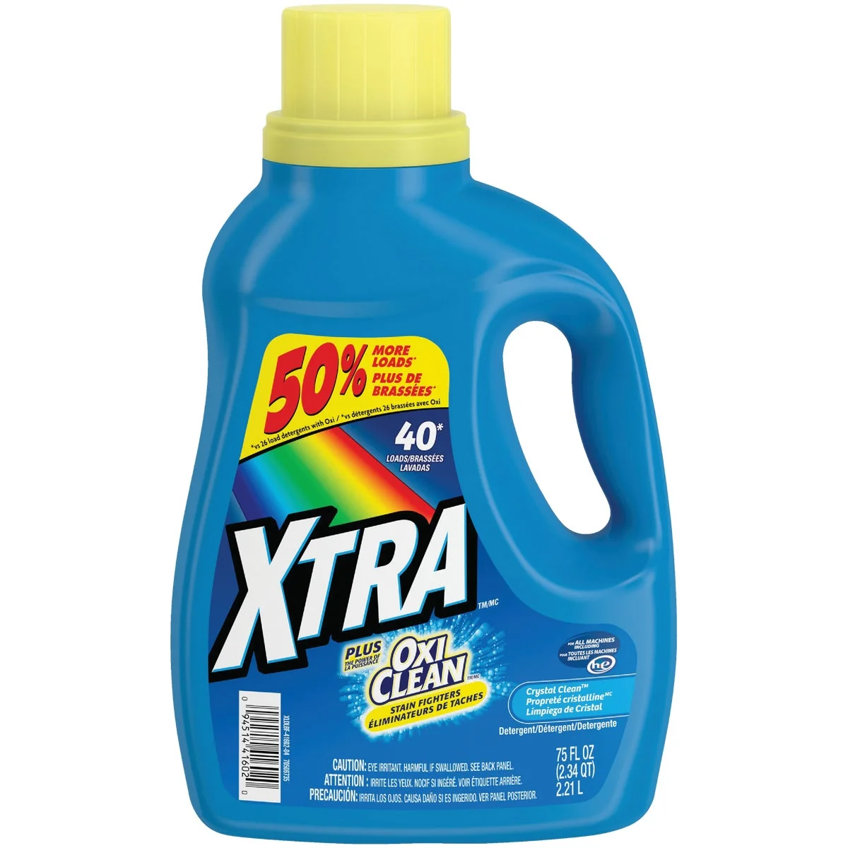 Trusted Xtra Plus OxiClean 75 Oz. Liquid Laundry Concentrate Detergent Comfortable